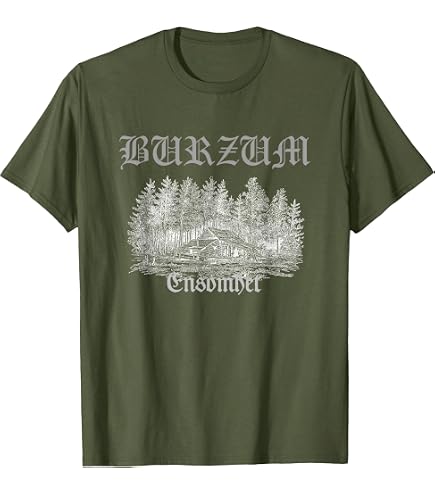 Amazon.com: Burzum Men's When Night Falls T-Shirt Small